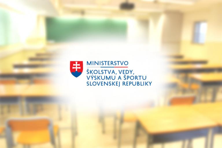 Ministerstvo školstva, vedy, výskumu a športu SR