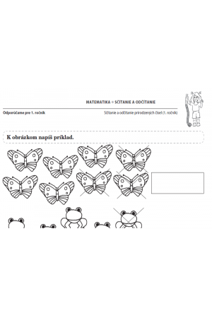 MATEMATIKA - SČÍTANIE A ODČÍTANIE - 1. ROČNÍK