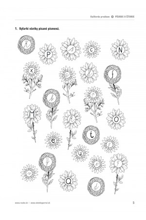 Kuliferdo | prvákom - Písanie a čítanie