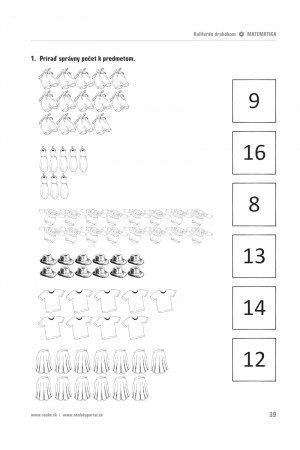 Kuliferdo druhákom | Matematika