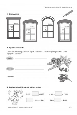 Kuliferdo štvrtákom | Matematika