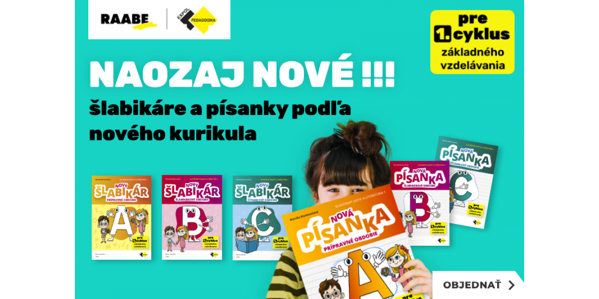 Spoznajte skutočne nové učebnice pre prváčikov Spoznajte skutočne nové učebnice pre prváčikov