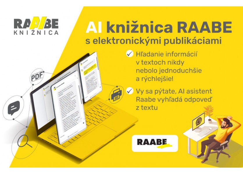 RAABE predstavilo inteligentnú AI Knižnicu RAABE predstavilo inteligentnú AI Knižnicu