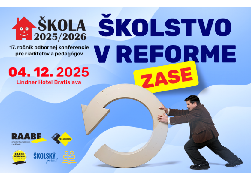 Bratislava sa chystá na riaditeľskú konferenciu ŠKOLA 2025/2026