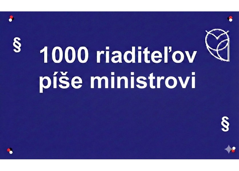 Riaditelia škôl píšu Druckerovi