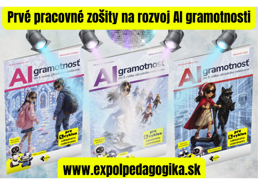 Prvé pracovné zošity pre AI gramotnosť na základných školách Prvé pracovné zošity pre AI gramotnosť na základných školách
