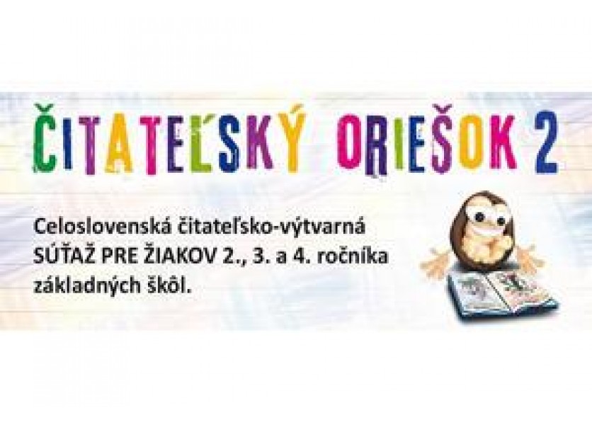 SÚŤAŽ Čitateľský oriešok podporuje čítanie aj kreativitu slovenských detí. Poznáme víťazov!
