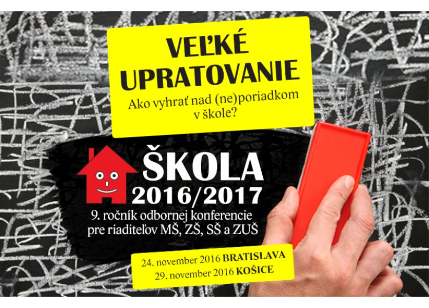 Riaditelia škôl na Slovensku dnes upratujú vo veľkom!