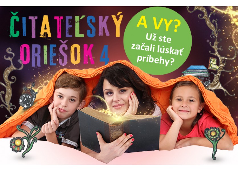 Do súťaže Čitateľský oriešok 4 sa prihlásilo takmer 29 000 žiakov zo 753 škôl!