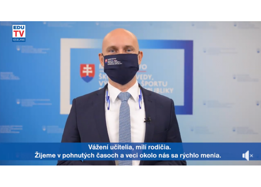 B. Gröhling požiadal o účasť na testovaní žiakov nad 10 rokov