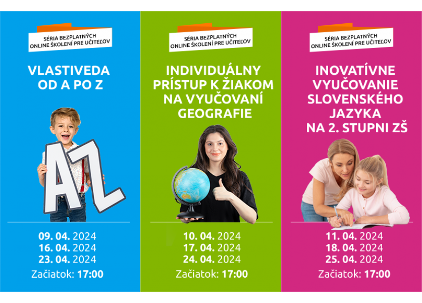 Ďalšia príležitosť na online vzdelávanie pre učiteľov