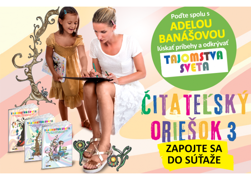 POZOR! Prihlasovanie so súťaže Čitateľský oriešok 3 sa končí!