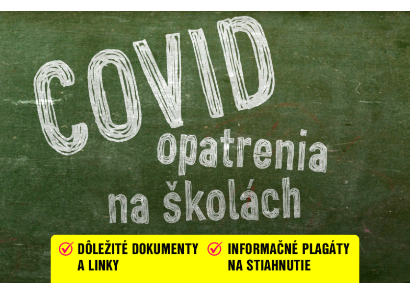  COVID opatrenia od septembra pre školy a škôlky