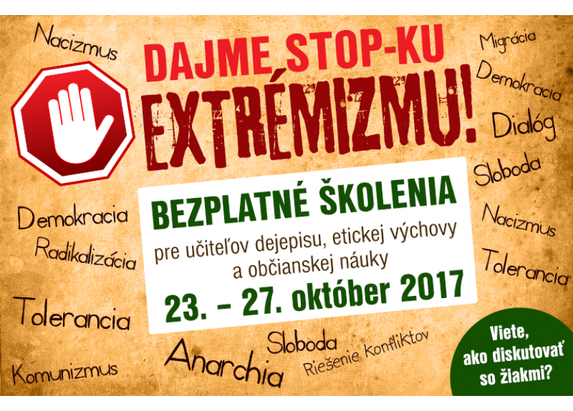 Bezplatné školenia pre učiteľov pokračujú aj v októbri