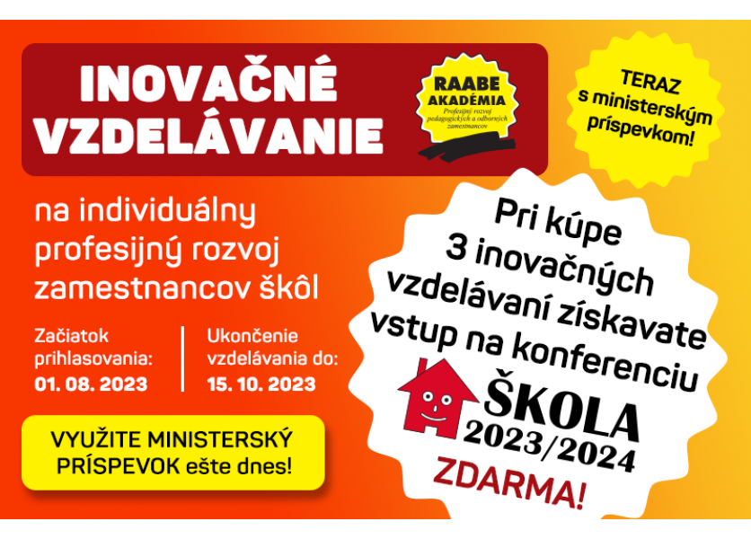 Ministerstvo zverejnilo metodické usmernenie ako čerpať prostriedky na vzdelávanie pre zamestnancov škôl