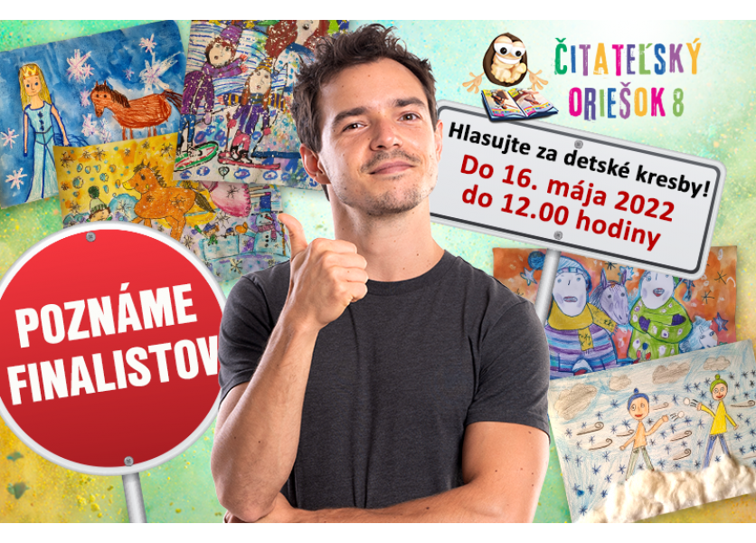 Predstavujeme finalistov celoslovenskej súťaže Čitateľský oriešok 8