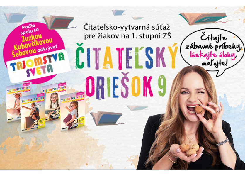 Najväčšia čitateľská súťaž pre školy je späť!