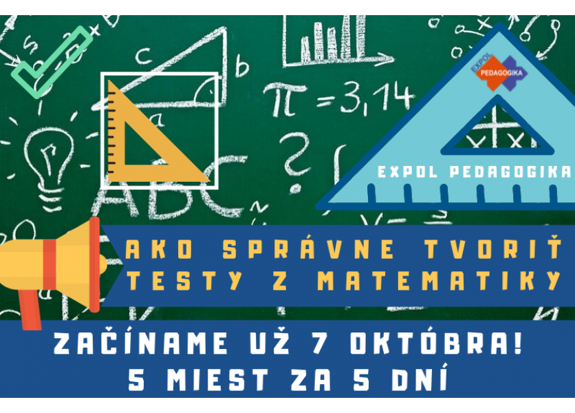 Ako správne tvoriť testy z matematiky