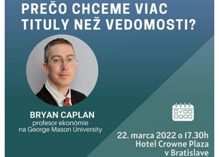 TIP: Pozvánka na prednášku o vzdelávaní