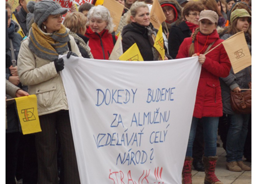 Brány väčšiny škôl zostanú zatvorené, učitelia štrajkujú