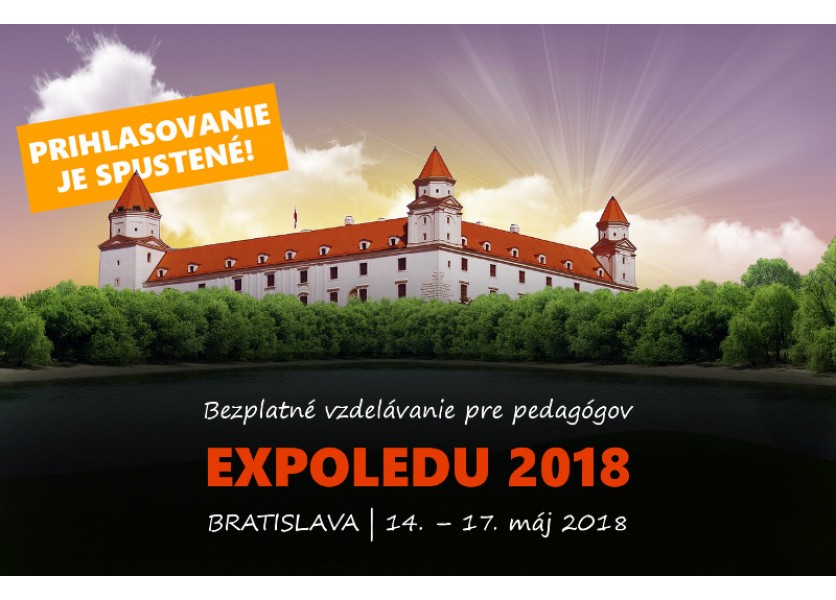 Prvé témy EXPOLEDU 2018 v Bratislave už čoskoro! 