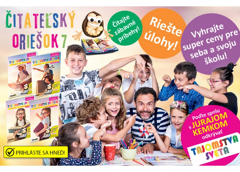 Štartuje najväčšia súťaž pre školy v čítaní