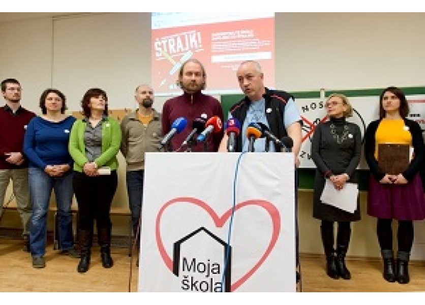 Iniciatíva slovenských učiteľov od 15. februára prerušuje štrajk