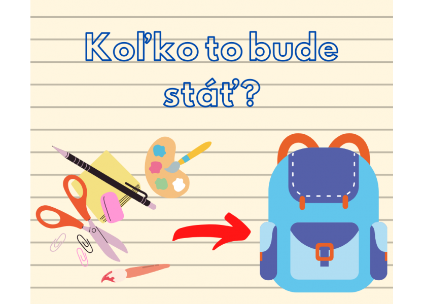 Náklady na školské pomôcky môžu v rámci nákupu presiahnuť hranicu 379 eur