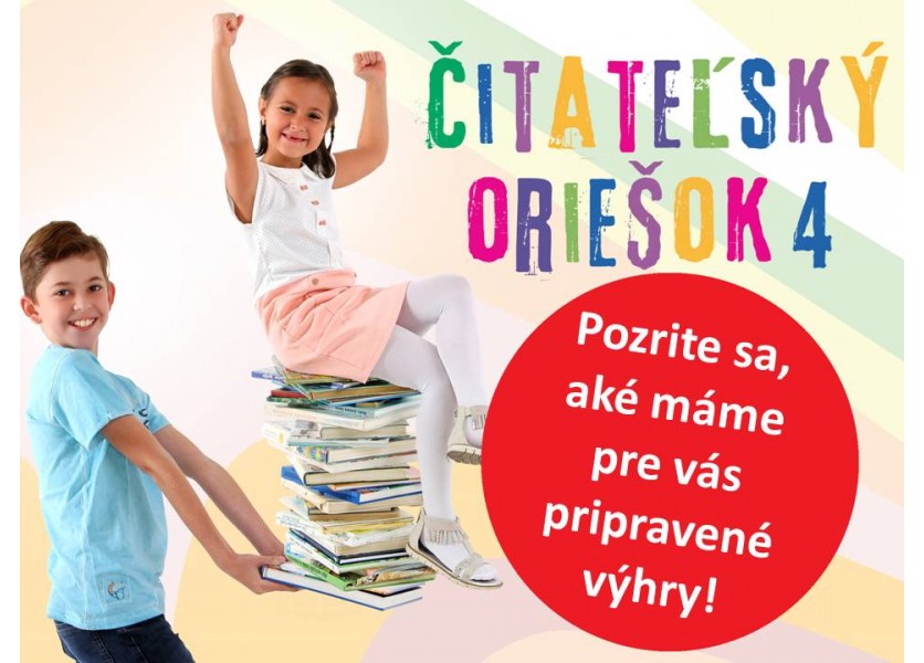 Čitateľský oriešok 4 – Pozrite sa, čo môžete vyhrať!