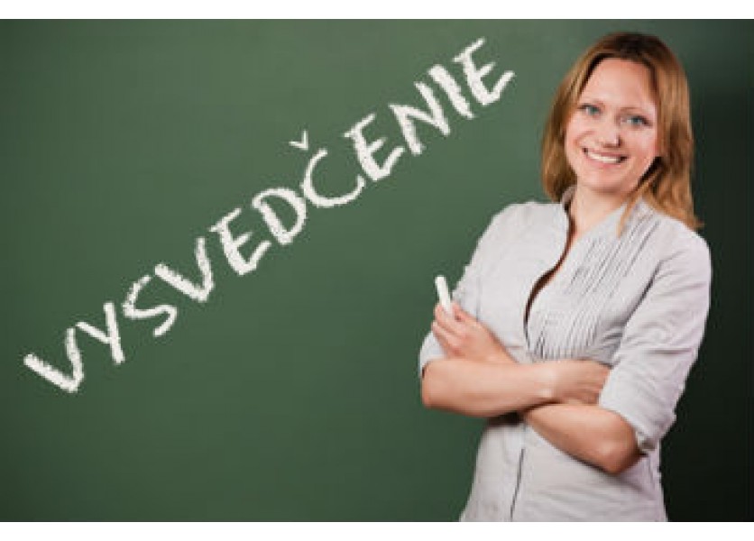 Výpis slovného hodnotenia alebo klasifikácie za prvý polrok