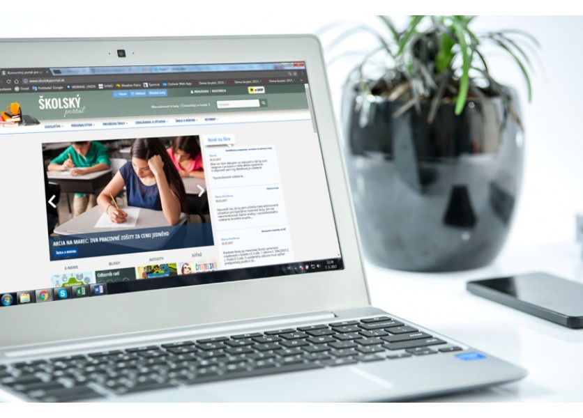 Školský portál mení spôsob zverejňovania článkov, zostanú však zadarmo