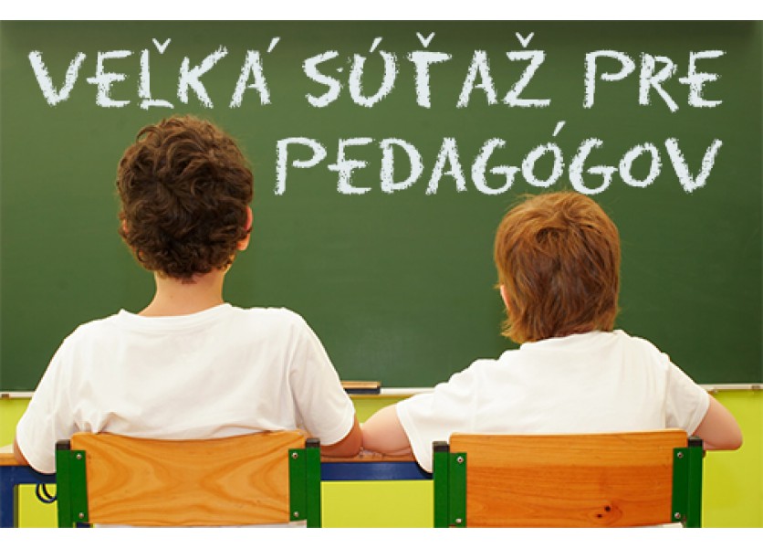 Veľká súťaž pre pedagógov 2013