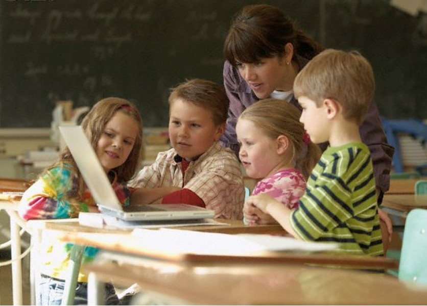 Prezentácia PowerPoint na hodine slovenského jazyka