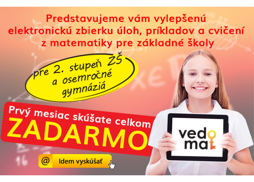 Trénujte matematiku z domu!