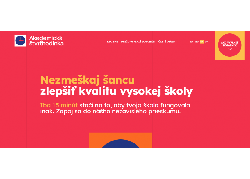 Aké sú naše vysoké školy?