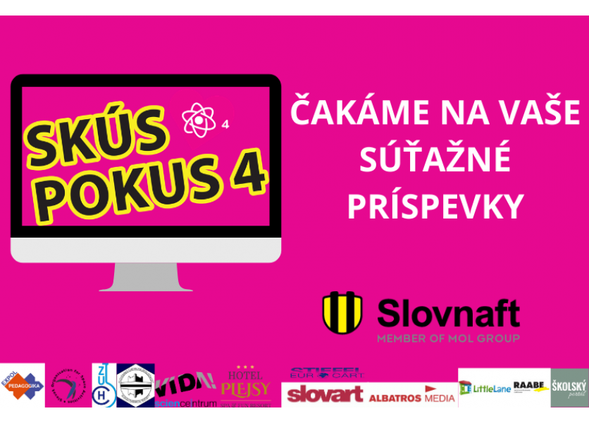 Skús pokus 4 je späť, zapojte sa do súťaže