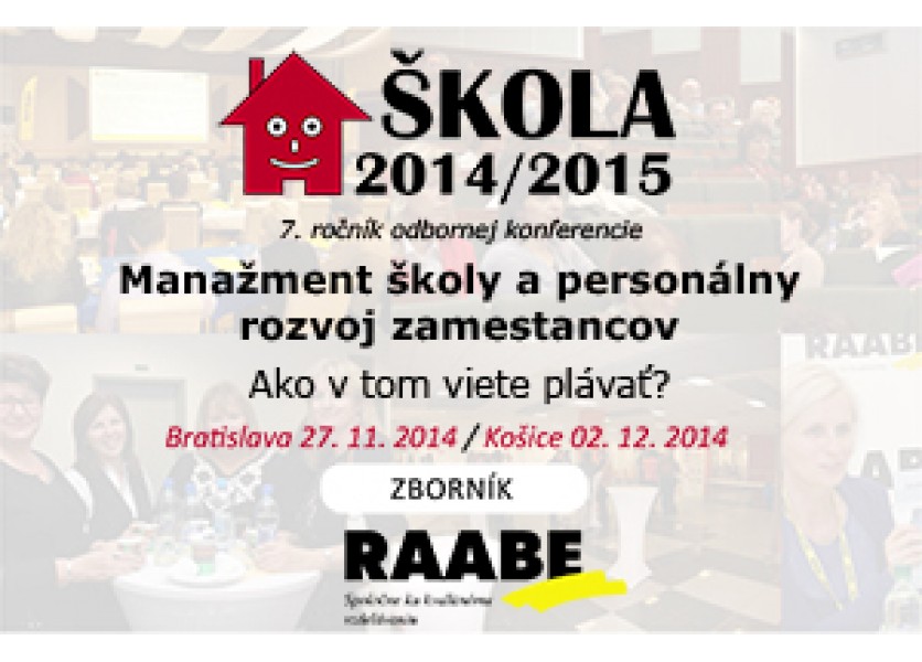 Zborník z odbornej konferencie ŠKOLA 2014/2015