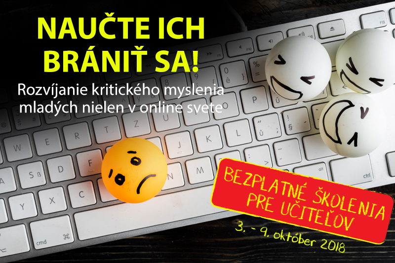 Naučte ich brániť sa! Naučte ich brániť sa!