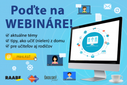 Nové bezplatné webináre už tento týždeň!